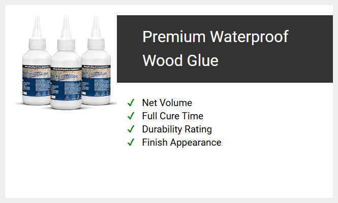 Premium Waterproof Wood Glue