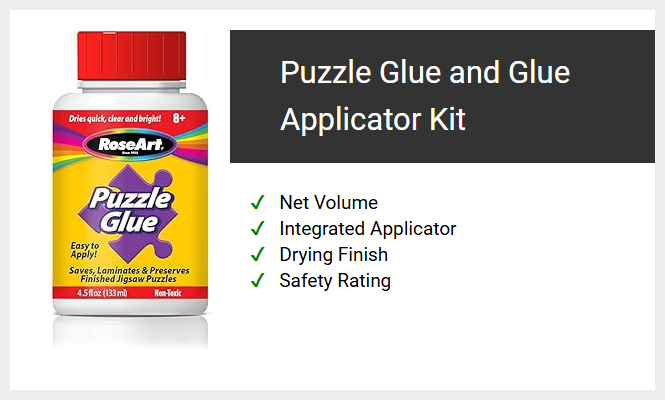Puzzle Glue and Glue Applicator Kit