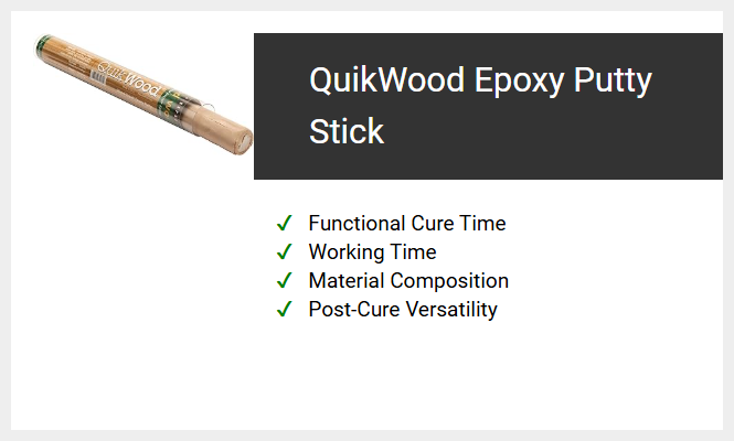 QuikWood Epoxy Putty Stick
