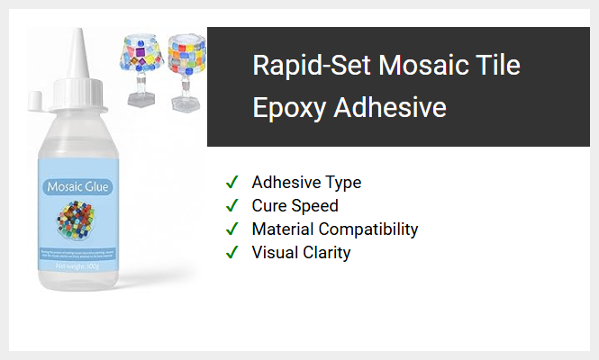 Rapid-Set Mosaic Tile Epoxy Adhesive