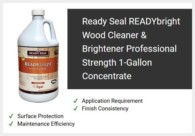 Ready Seal READYbright Wood Cleaner & Brightener Professional Strength 1-Gallon Concentrate