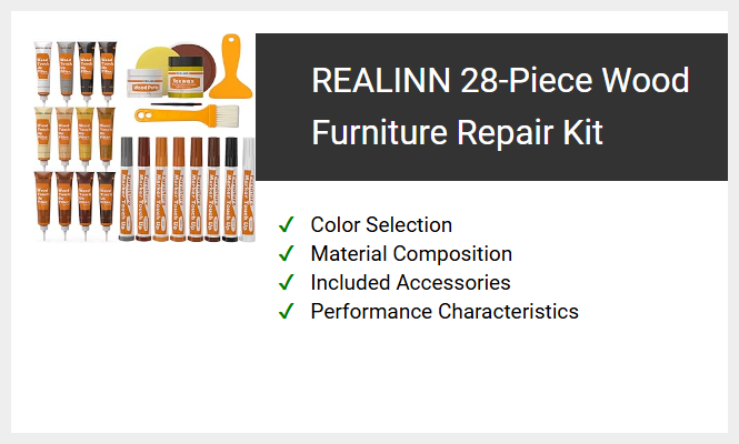 REALINN 28-Piece Wood Furniture Repair Kit