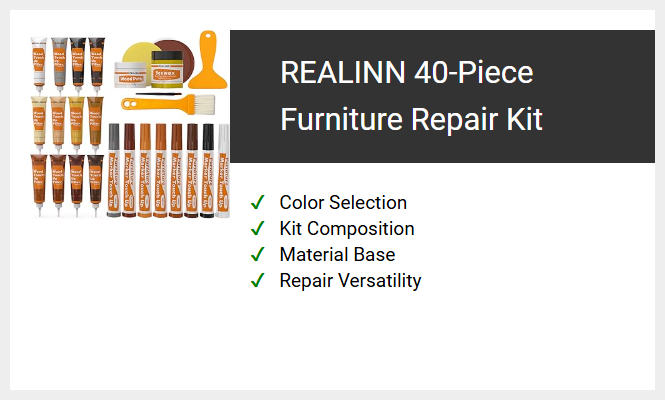 REALINN 40-Piece Furniture Repair Kit