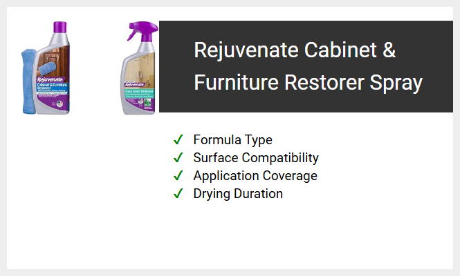 Rejuvenate Cabinet & Furniture Restorer Spray
