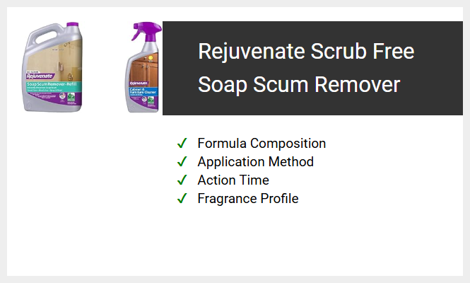 Rejuvenate Scrub Free Soap Scum Remover