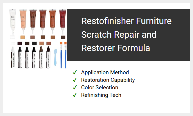 Restofinisher Furniture Scratch Repair and Restorer Formula