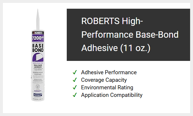 ROBERTS High-Performance Base-Bond Adhesive (11 oz.)