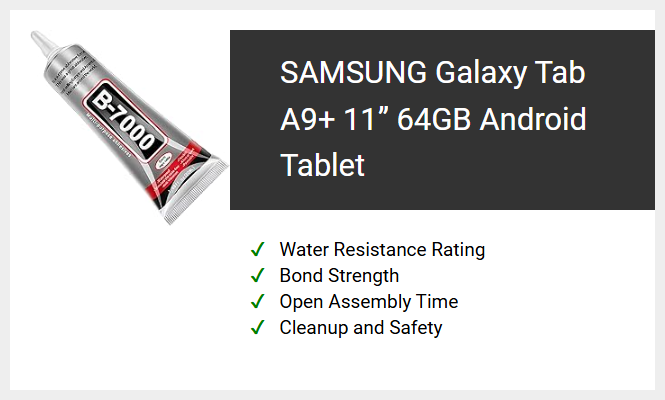 SAMSUNG Galaxy Tab A9+ 11” 64GB Android Tablet
