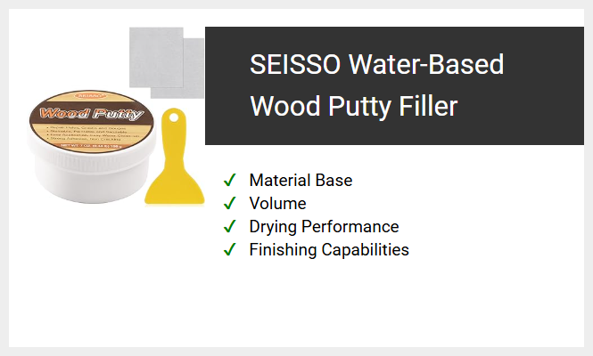 SEISSO Water-Based Wood Putty Filler