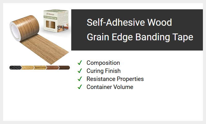 Self-Adhesive Wood Grain Edge Banding Tape