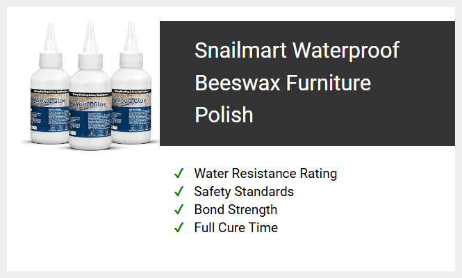 Snailmart Waterproof Beeswax Furniture Polish