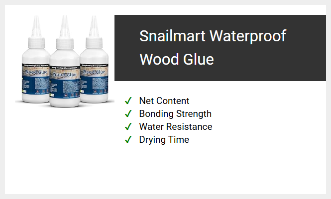 Snailmart Waterproof Wood Glue