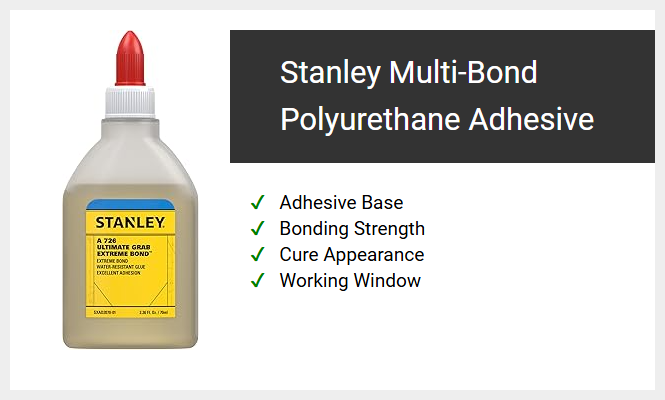 Stanley Multi-Bond Polyurethane Adhesive