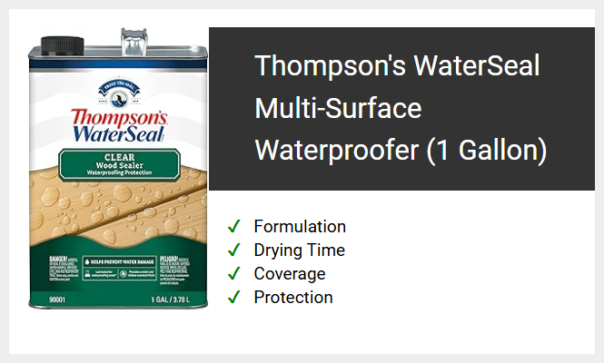 Thompson's WaterSeal Multi-Surface Waterproofer (1 Gallon)