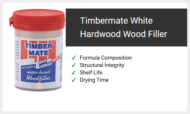 Timbermate White Hardwood Wood Filler