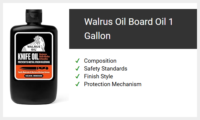 Walrus Oil Board Oil 1 Gallon