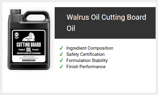 Walrus Oil Cutting Board Oil
