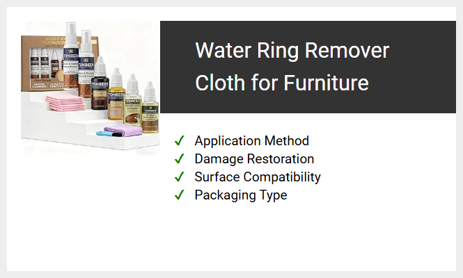 Water Ring Remover Cloth for Furniture