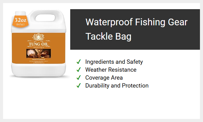 Waterproof Fishing Gear Tackle Bag