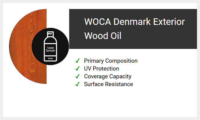 WOCA Denmark Exterior Wood Oil