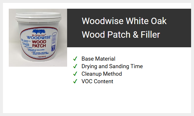 Woodwise White Oak Wood Patch & Filler