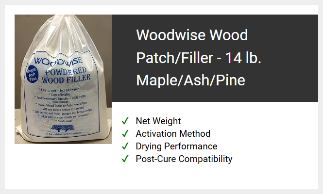 Woodwise Wood Patch/Filler - 14 lb. Maple/Ash/Pine