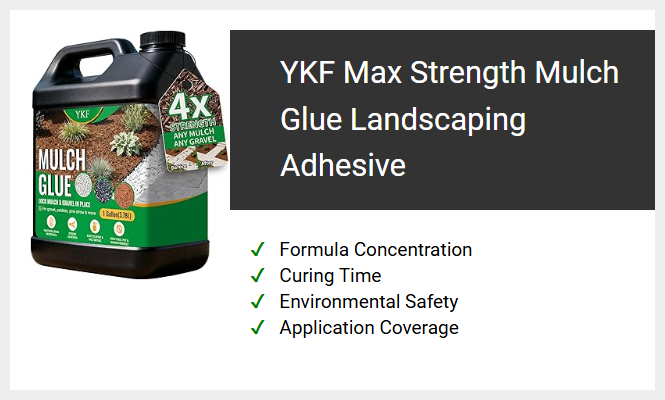 YKF Max Strength Mulch Glue Landscaping Adhesive