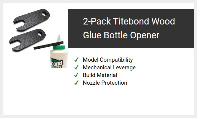 2-Pack Titebond Wood Glue Bottle Opener