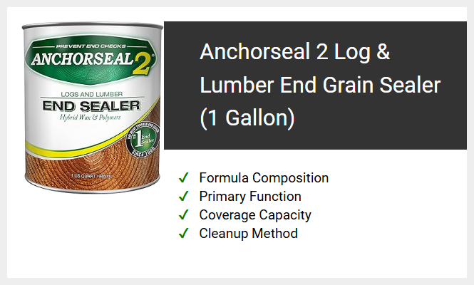 Anchorseal 2 Log & Lumber End Grain Sealer (1 Gallon)