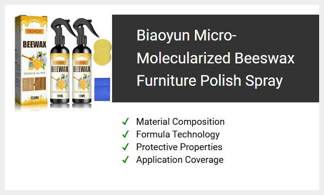 Biaoyun Micro-Molecularized Beeswax Furniture Polish Spray