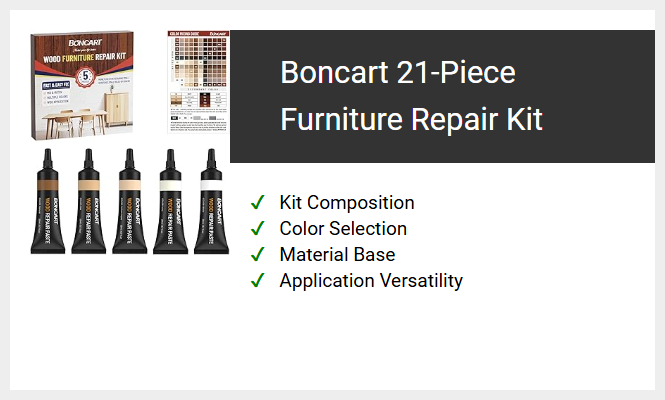 Boncart 21-Piece Furniture Repair Kit