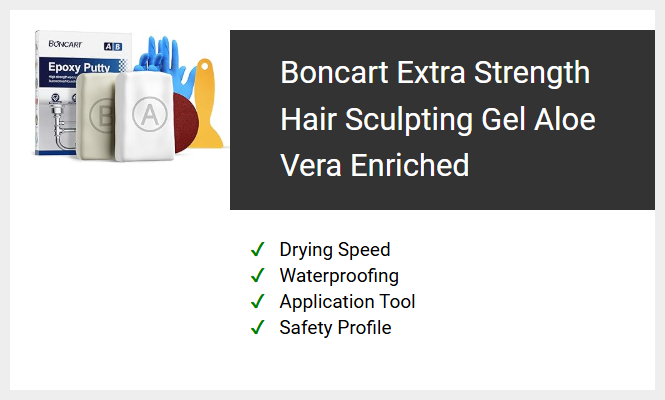 Boncart Extra Strength Hair Sculpting Gel Aloe Vera Enriched