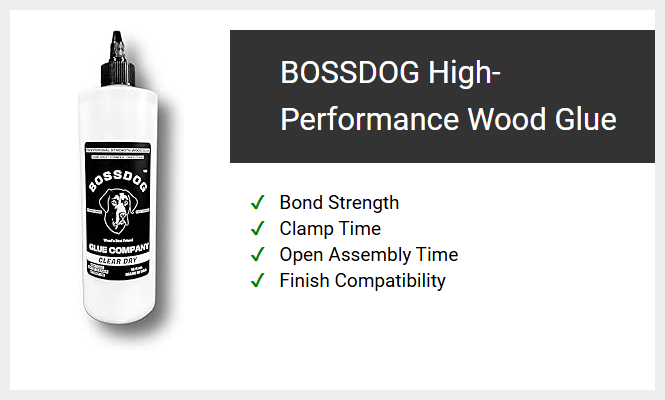 BOSSDOG High Performance Wood Glue