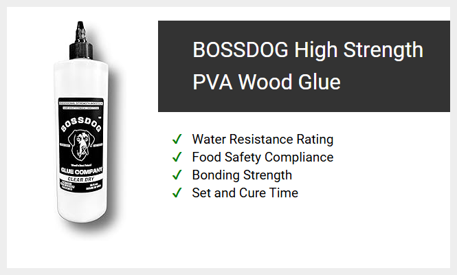 BOSSDOG High Strength PVA Wood Glue