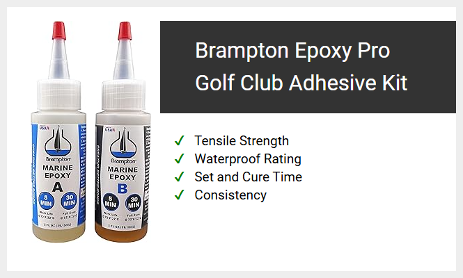 Brampton Epoxy Pro Golf Club Adhesive Kit