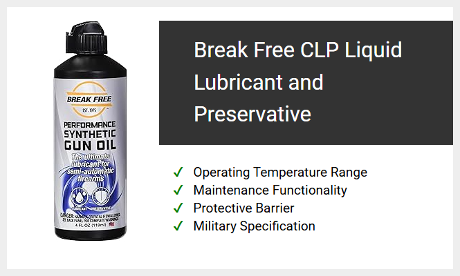Break Free CLP Liquid Lubricant and Preservative