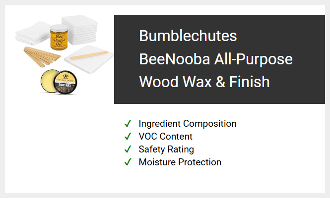 Bumblechutes BeeNooba All-Purpose Wood Wax & Finish