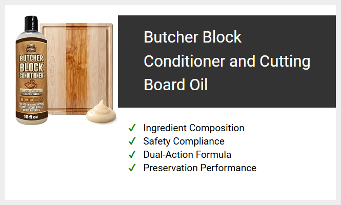 Butcher Block Conditioner and Cutting Board Oil