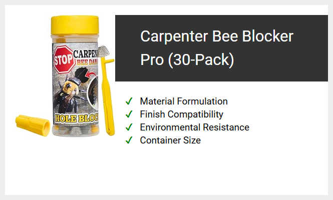 Carpenter Bee Blocker Pro (30-Pack)