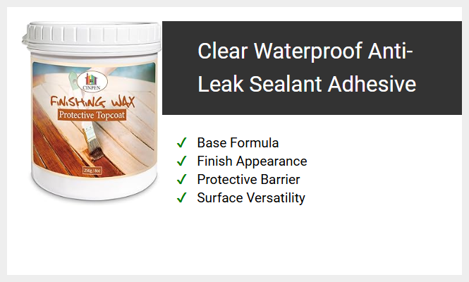 Clear Waterproof Anti-Leak Sealant Adhesive