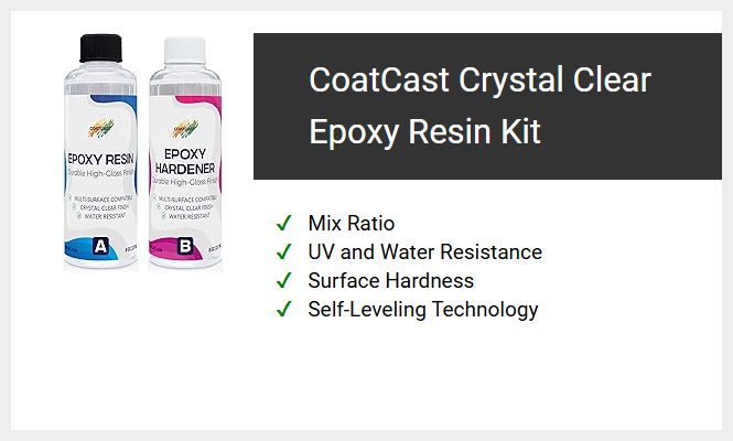 CoatCast Crystal Clear Epoxy Resin Kit