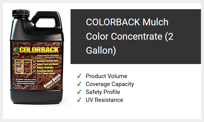 COLORBACK Mulch Color Concentrate (2 Gallon)