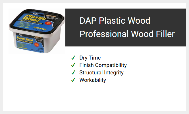 DAP Plastic Wood Professional Wood Filler