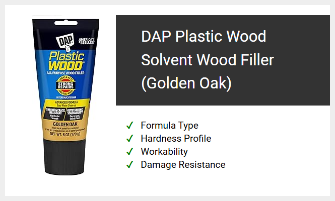 DAP Plastic Wood Solvent Wood Filler (Golden Oak)