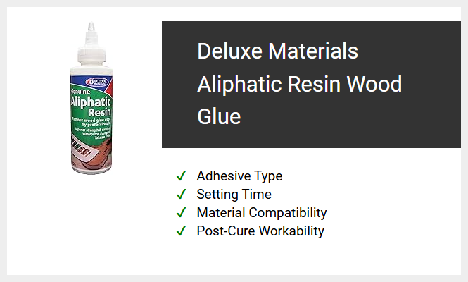 Deluxe Materials Aliphatic Resin Wood Glue