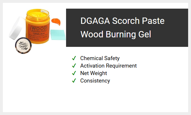 DGAGA Scorch Paste Wood Burning Gel