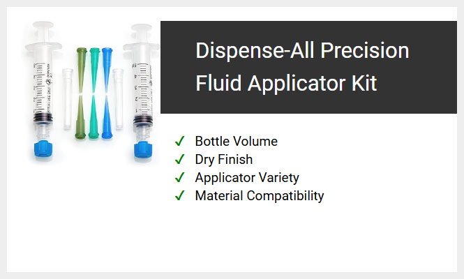 Dispense-All Precision Fluid Applicator Kit