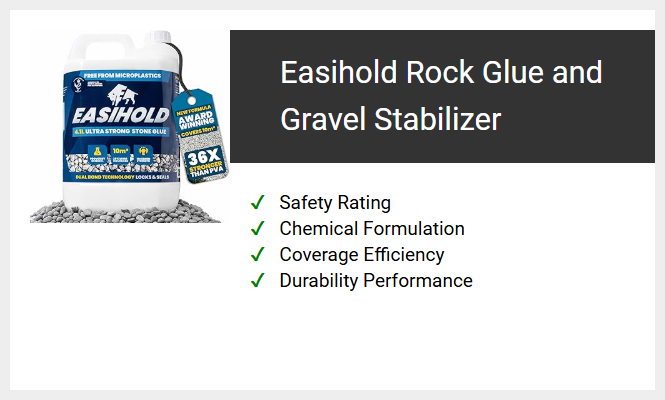 Easihold Rock Glue and Gravel Stabilizer