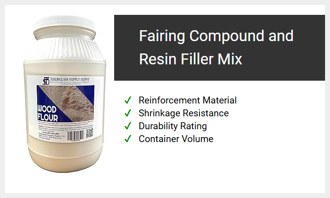 Fairing Compound and Resin Filler Mix