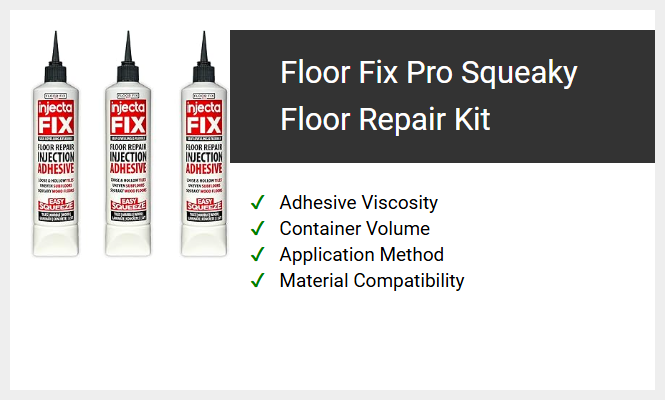 Floor Fix Pro Squeaky Floor Repair Kit